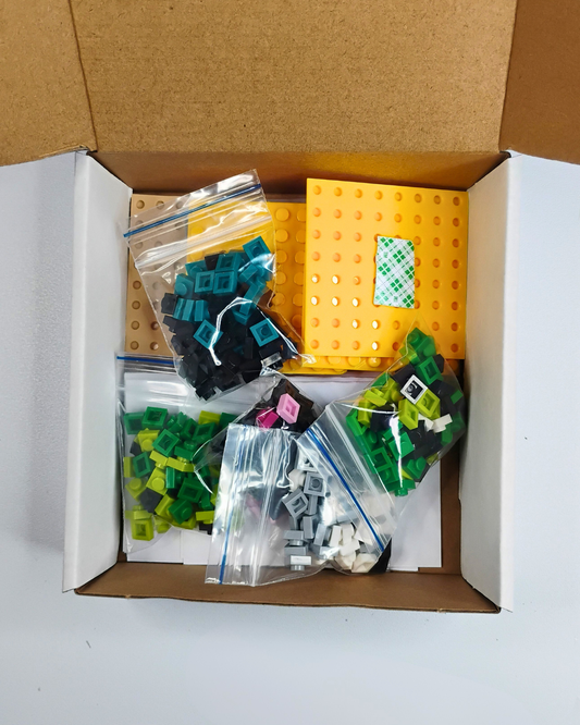 Colección Mini Mosaicos Pokémon - 64 piezas - sticker o imanes