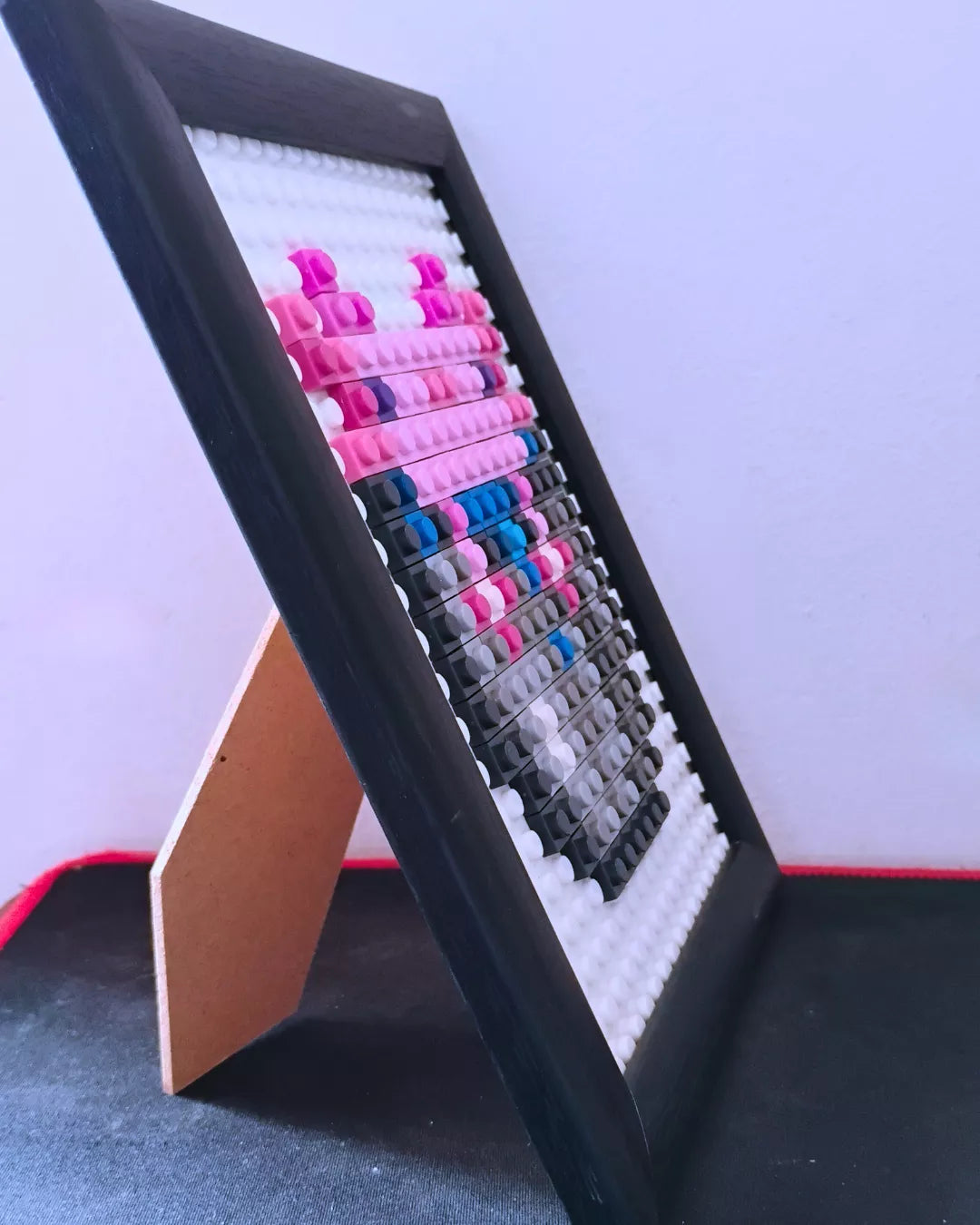 Cuadro Pixel Art - Ajolote de Minecraft (160 Piezas)