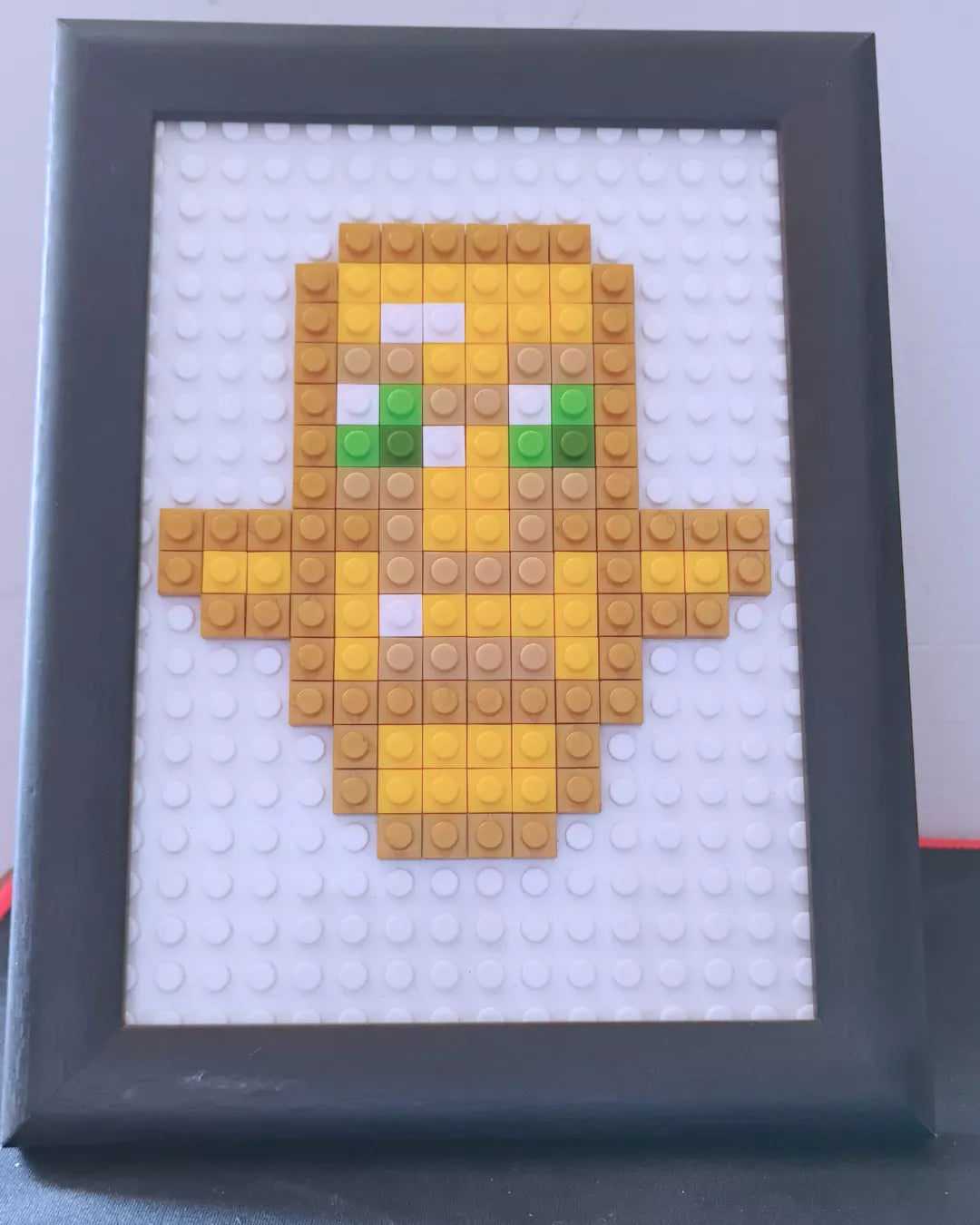 Cuadro Pixel Art - Tótem de Minecraft (126 Piezas)