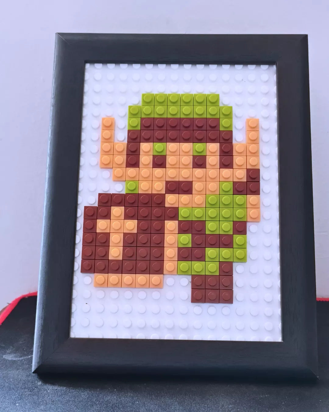 Cuadro Pixel Art Link – The Legend of Zelda