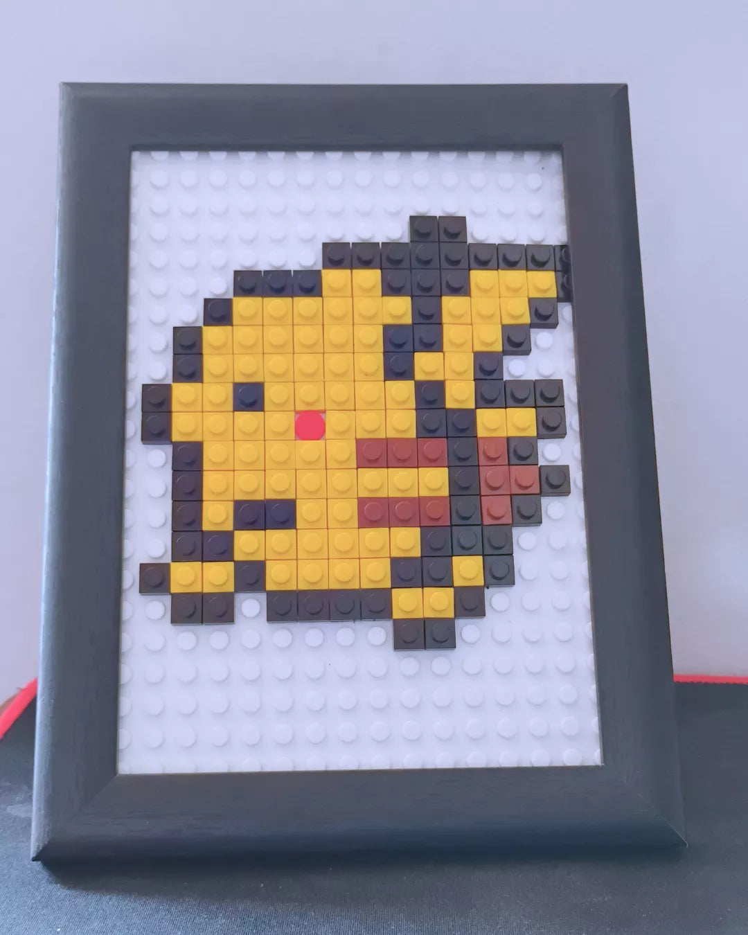 Cuadros Decorativos Pixel Art – Ash y Pikachu