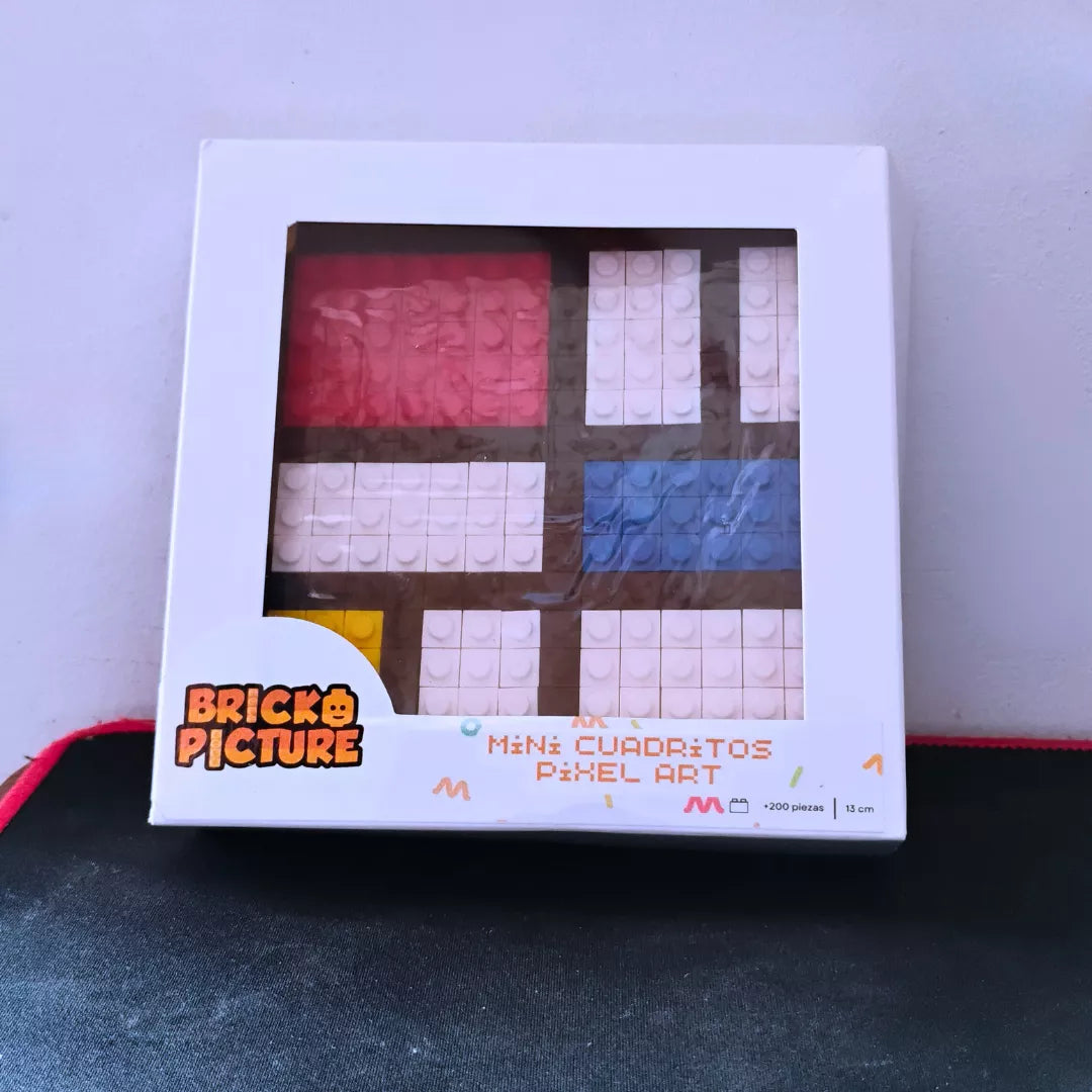 Cuadro Obras de arte - diseños pixel art Para Armar - 13cm | 200 piezas
