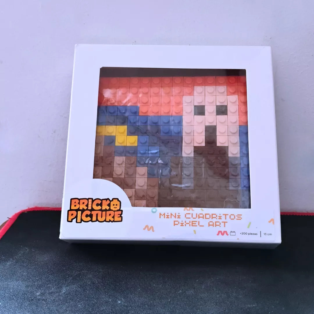 Cuadro Obras de arte - diseños pixel art Para Armar - 13cm | 200 piezas