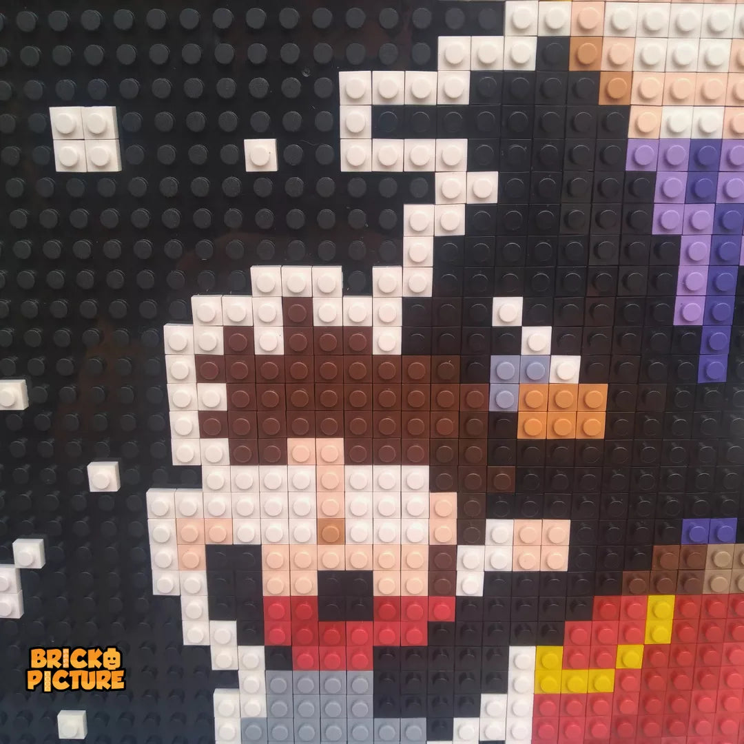 Cuadro Mosaico lego pixel art What Lies In The Multiverse