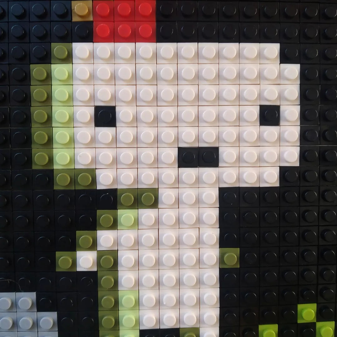 Mosaico pixel art juego indie FEZ - 1024 piezas