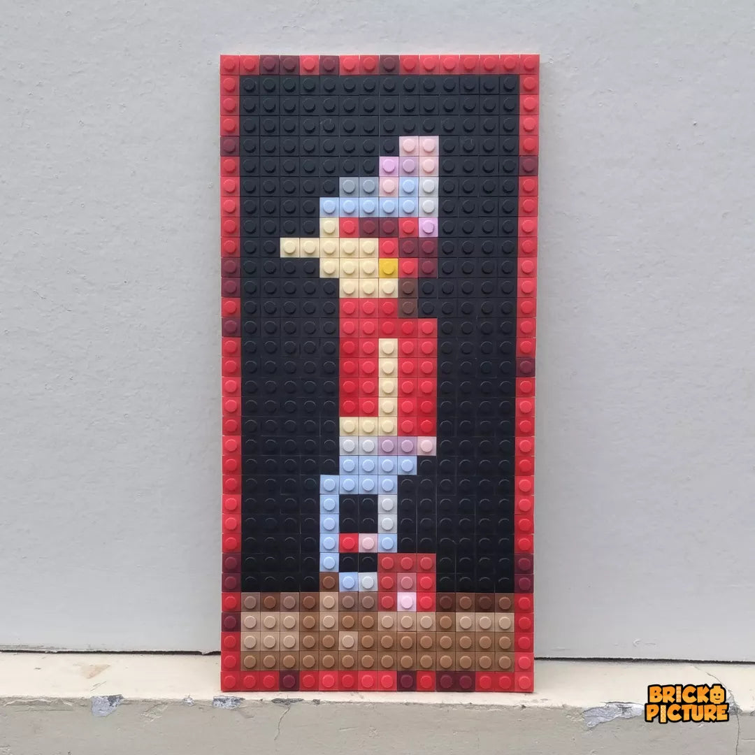 Cuadro Mosaico lego Pixel Art - Graham Minecraft