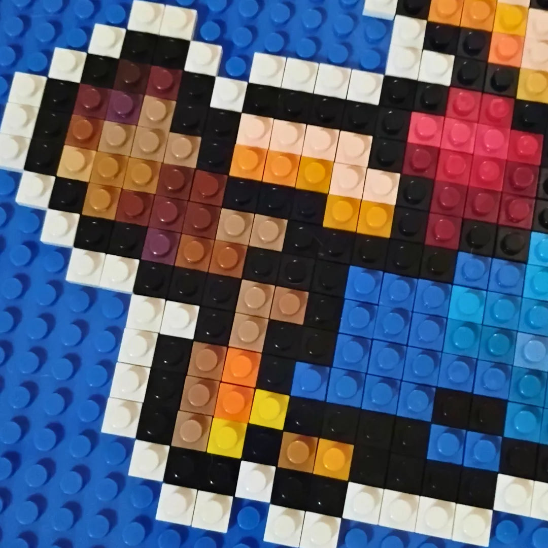 Cuadro pixel art Mario Bros 3 - 511 piezas