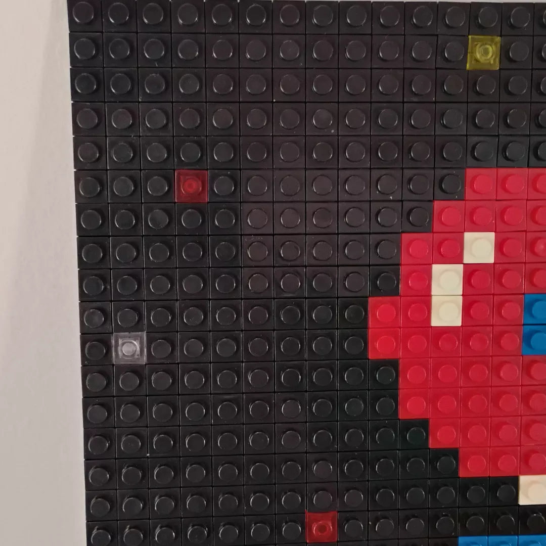 Mosaico pixel art retro Balloon Fight Para Armar - 25cm | 1024 piezas