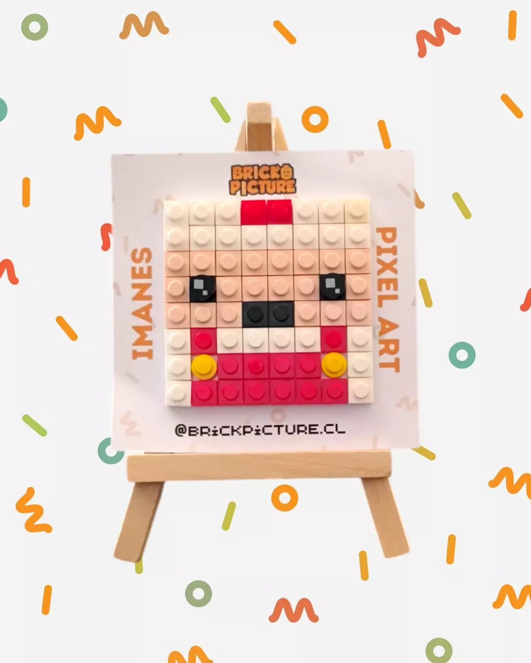 Colección de Imanes Pixel Art - Mario Bros y Amigos