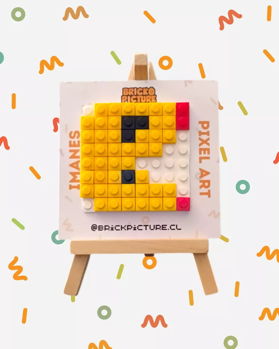 Colección Imanes Pixel Art Pac-Man - Set de 6 Diseños Clásicos