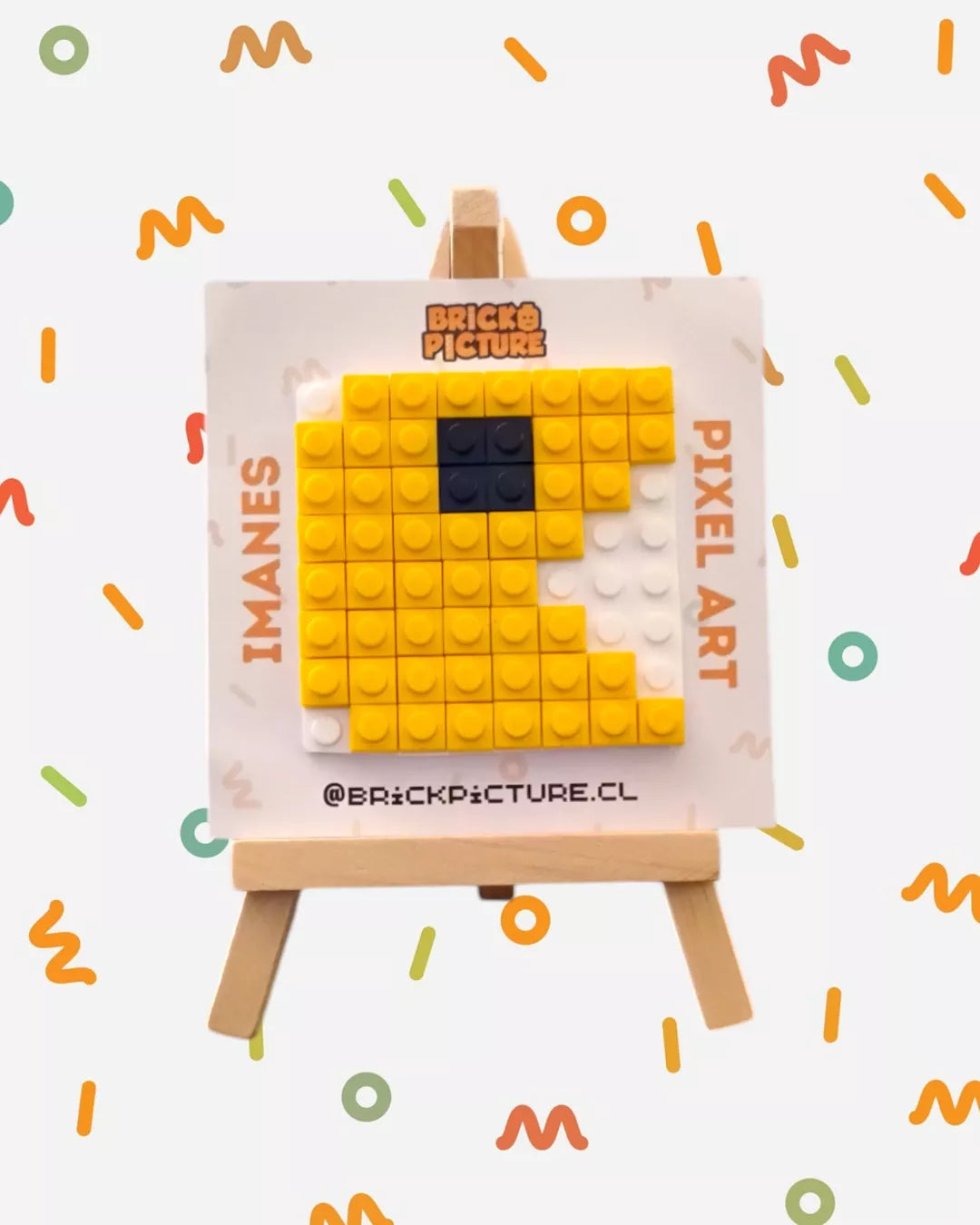 Colección Imanes Pixel Art Pac-Man - Set de 6 Diseños Clásicos