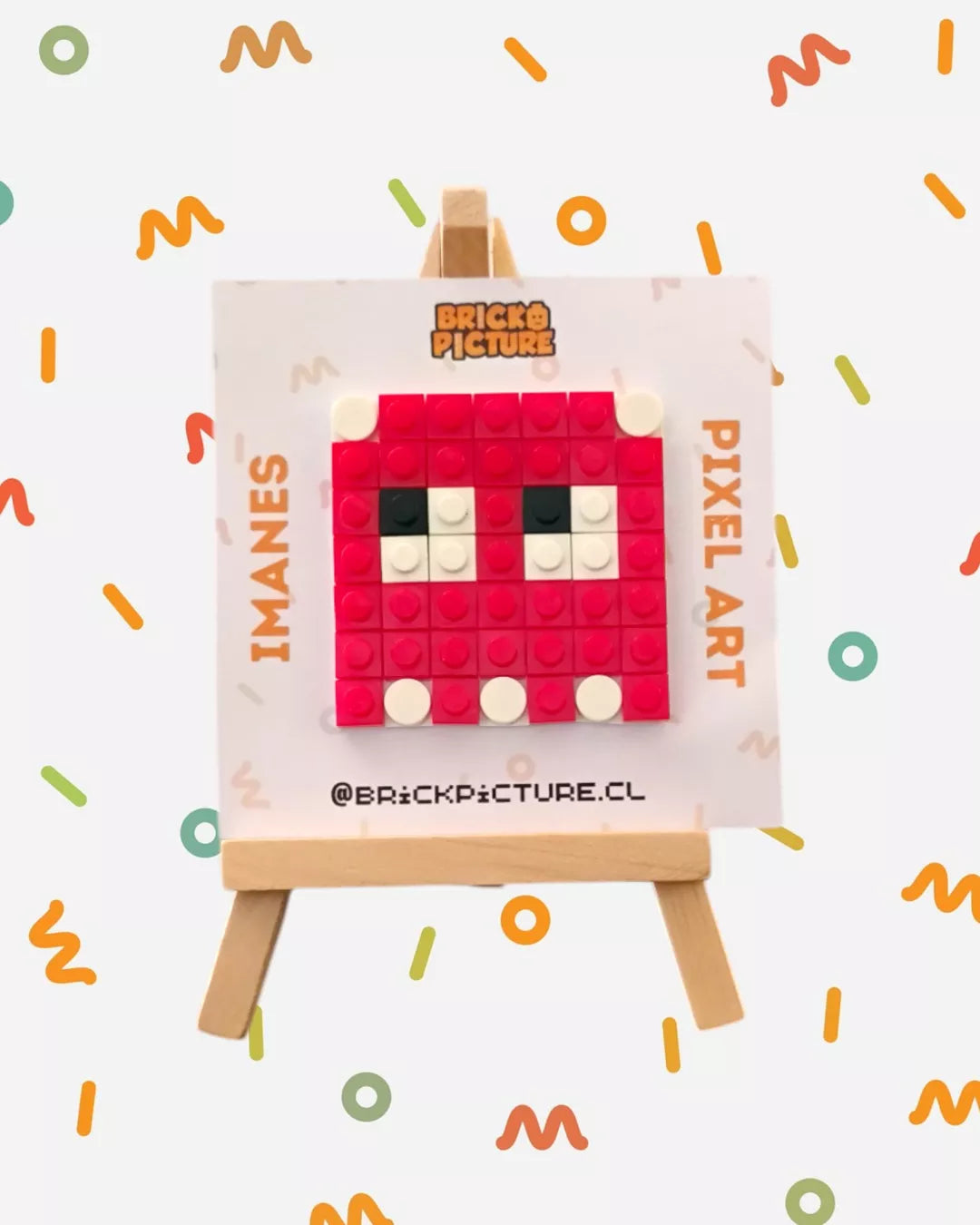 Colección Imanes Pixel Art Pac-Man - Set de 6 Diseños Clásicos