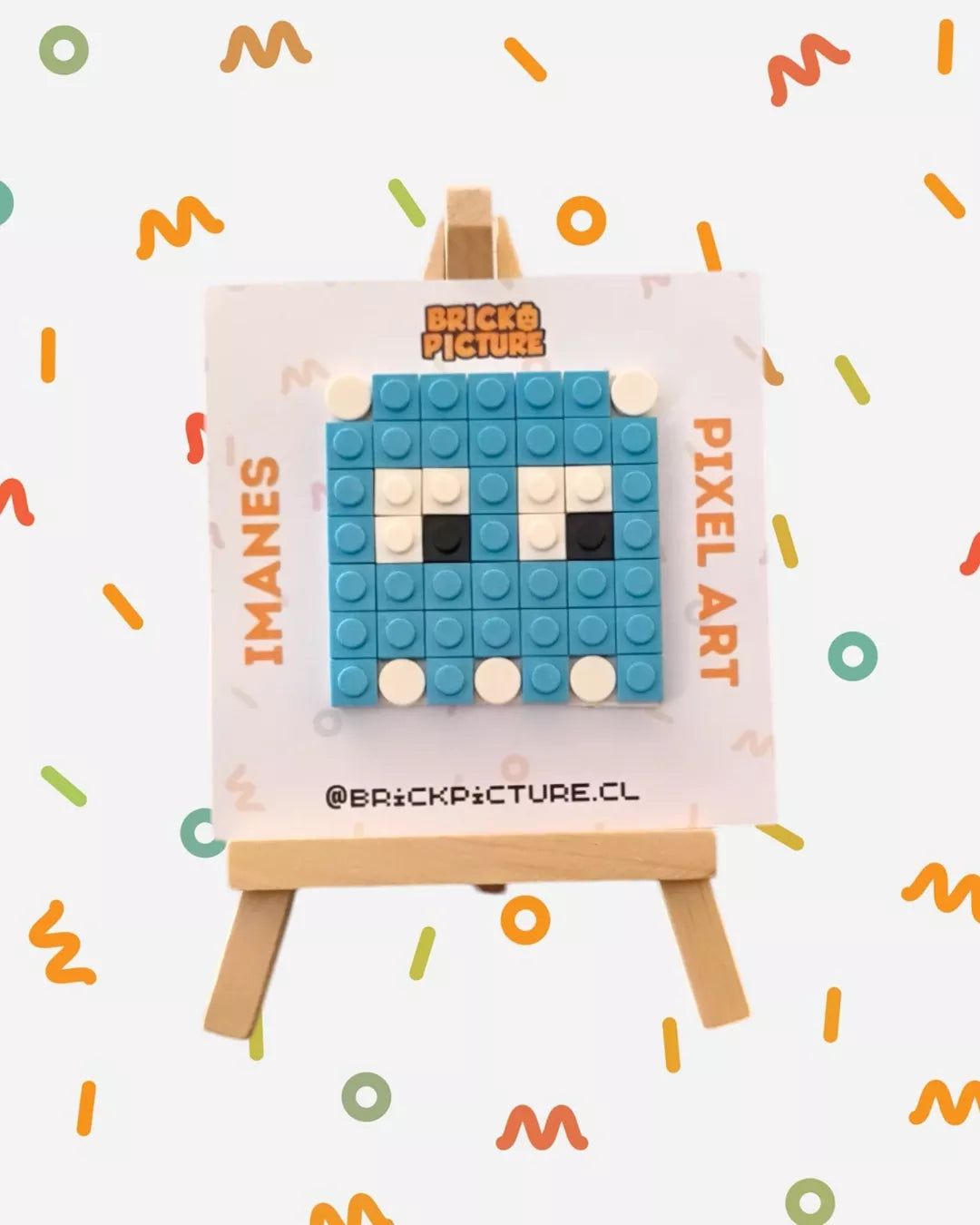 Colección Imanes Pixel Art Pac-Man - Set de 6 Diseños Clásicos