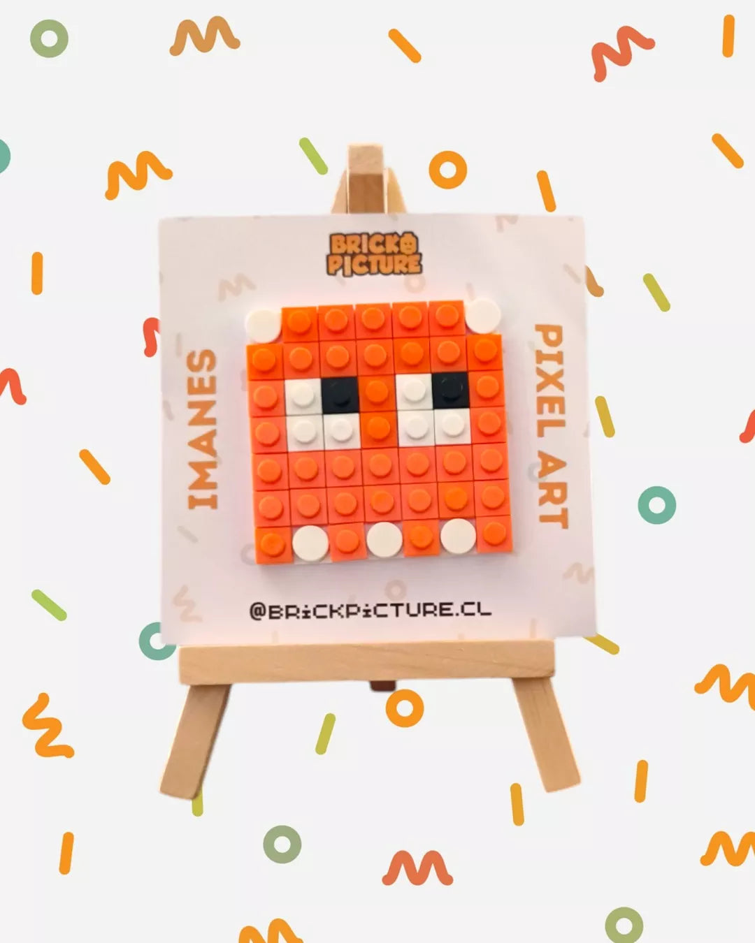 Colección Imanes Pixel Art Pac-Man - Set de 6 Diseños Clásicos