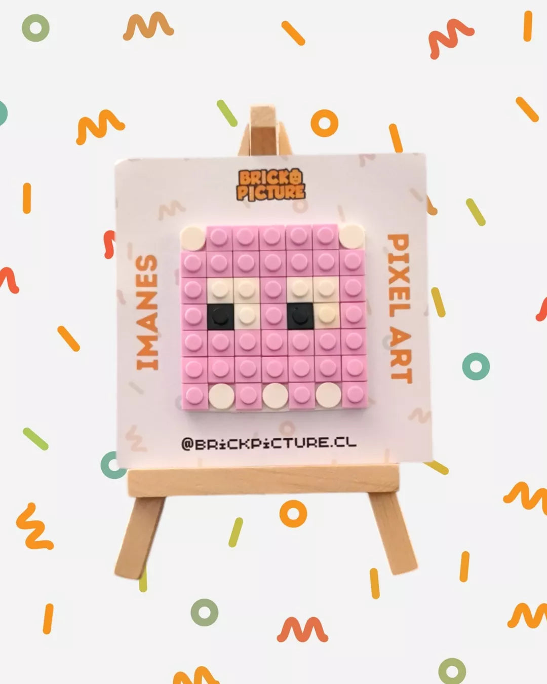 Colección Imanes Pixel Art Pac-Man - Set de 6 Diseños Clásicos