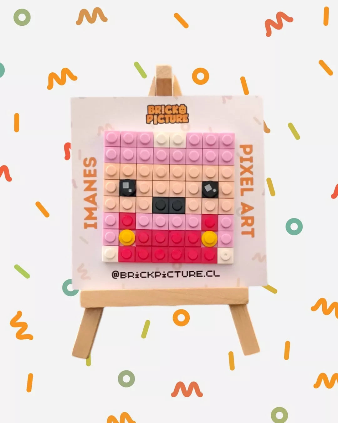 Colección de Imanes Pixel Art - Mario Bros y Amigos