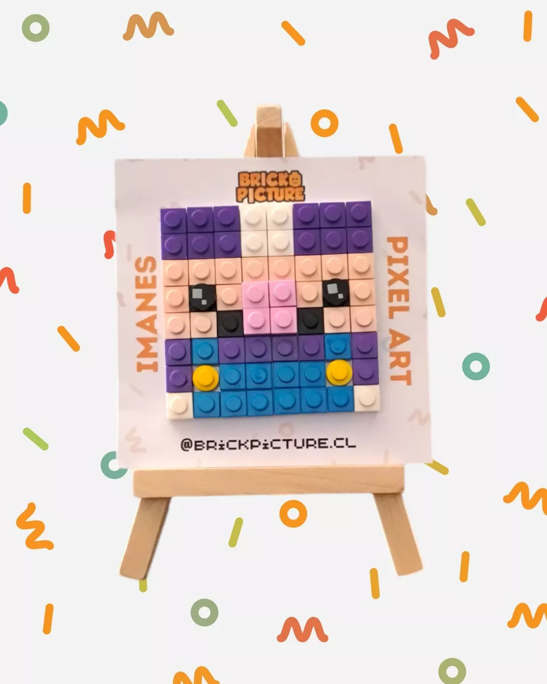 Colección de Imanes Pixel Art - Mario Bros y Amigos
