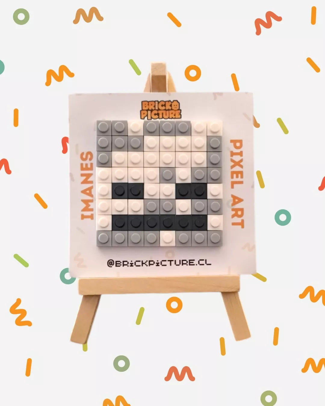 Colección de Imanes Pixel Art - Enemigos de Minecraft (Set de 5 Diseños)