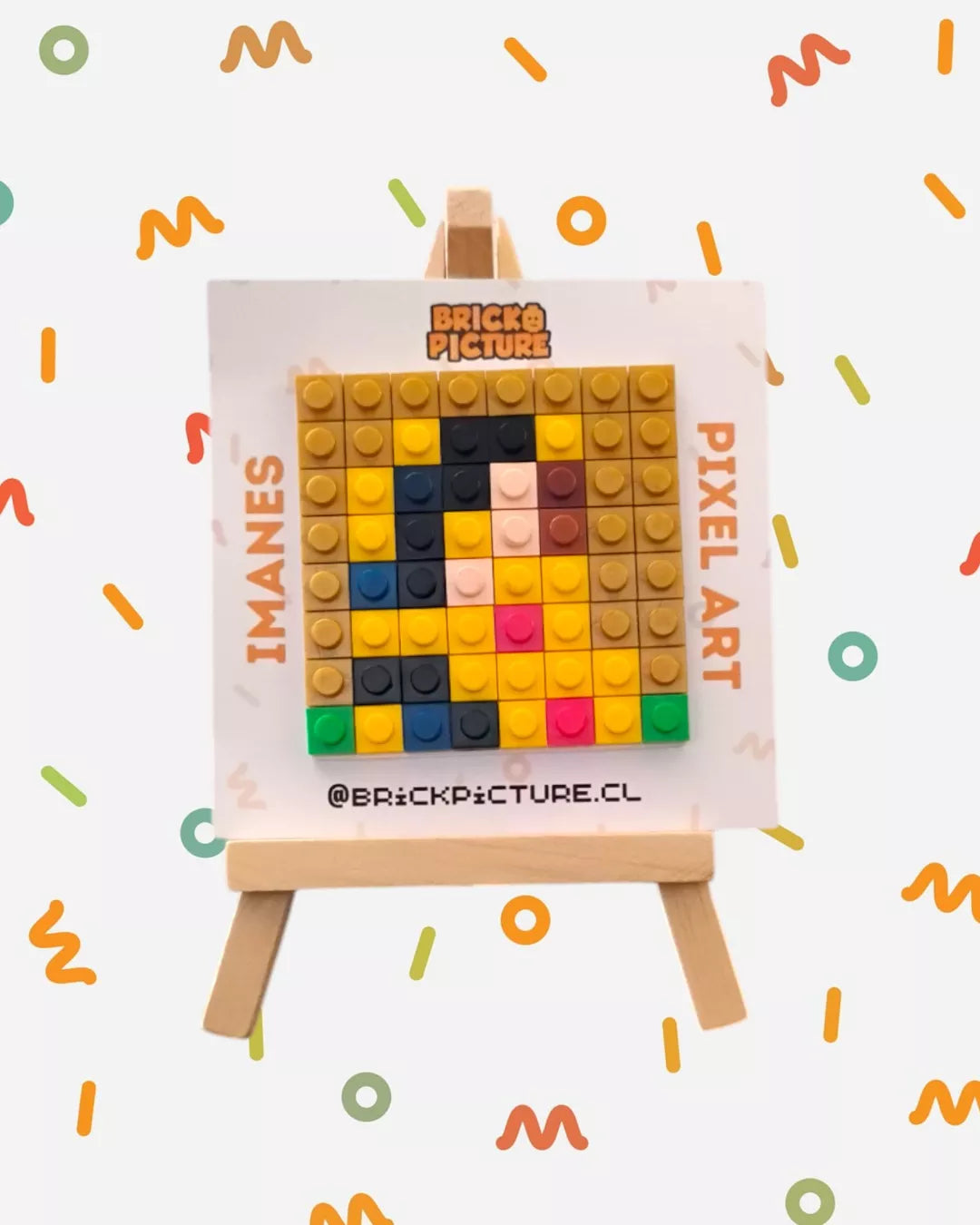 Imanes Pixel Art de Obras de Arte Famosas – Set de 64 Piezas