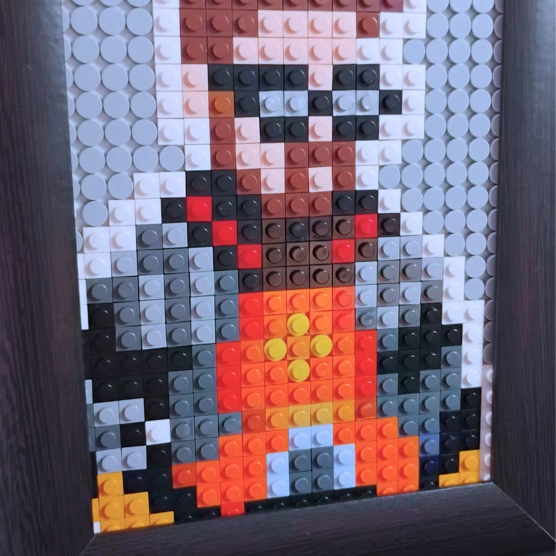 Cuadro Pixel Art Gordon Freeman | Half-Life | 475 piezas