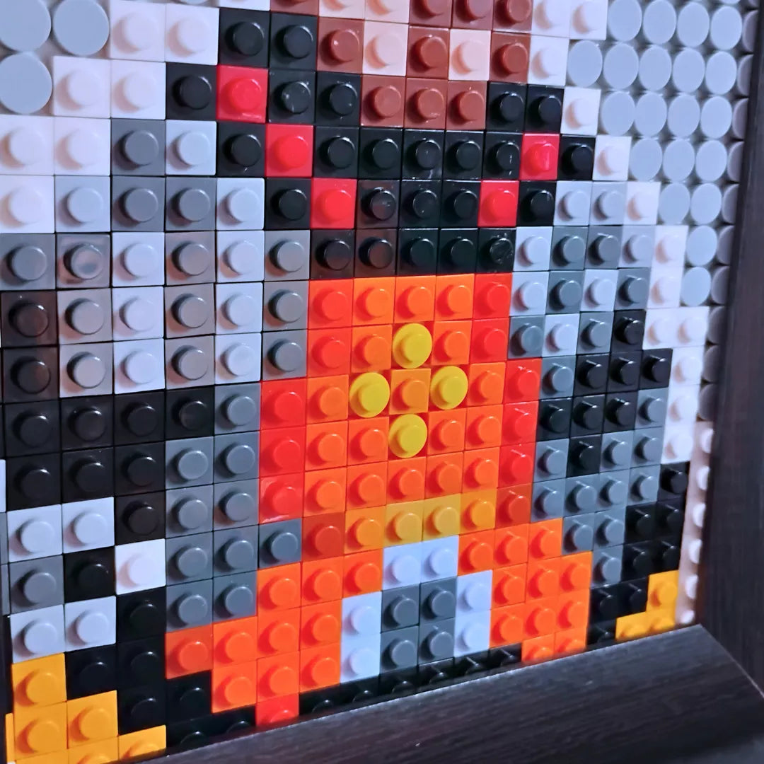 Cuadro Pixel Art Gordon Freeman | Half-Life | 475 piezas