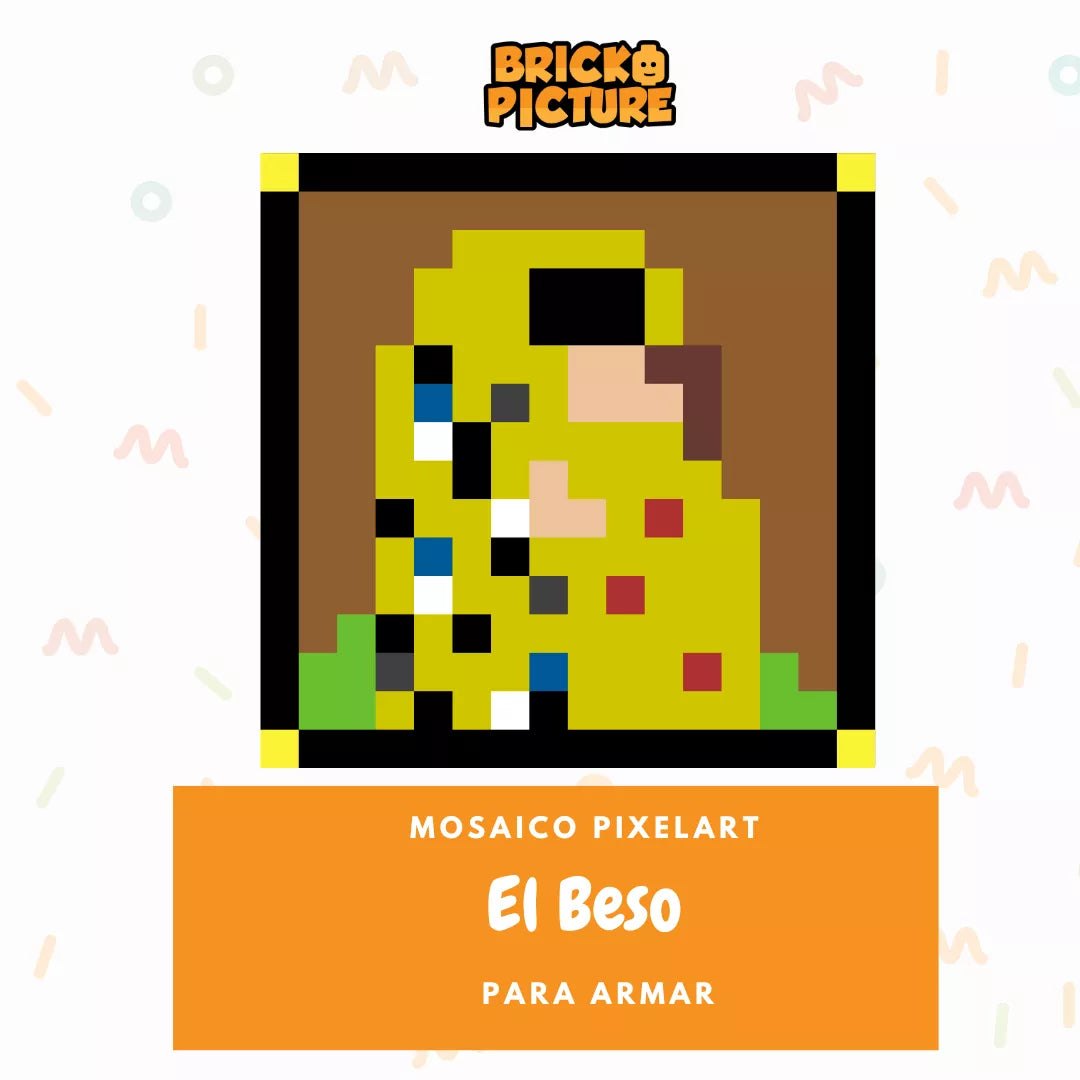 Cuadro Obras de arte - diseños pixel art Para Armar - 13cm | 256 piezas