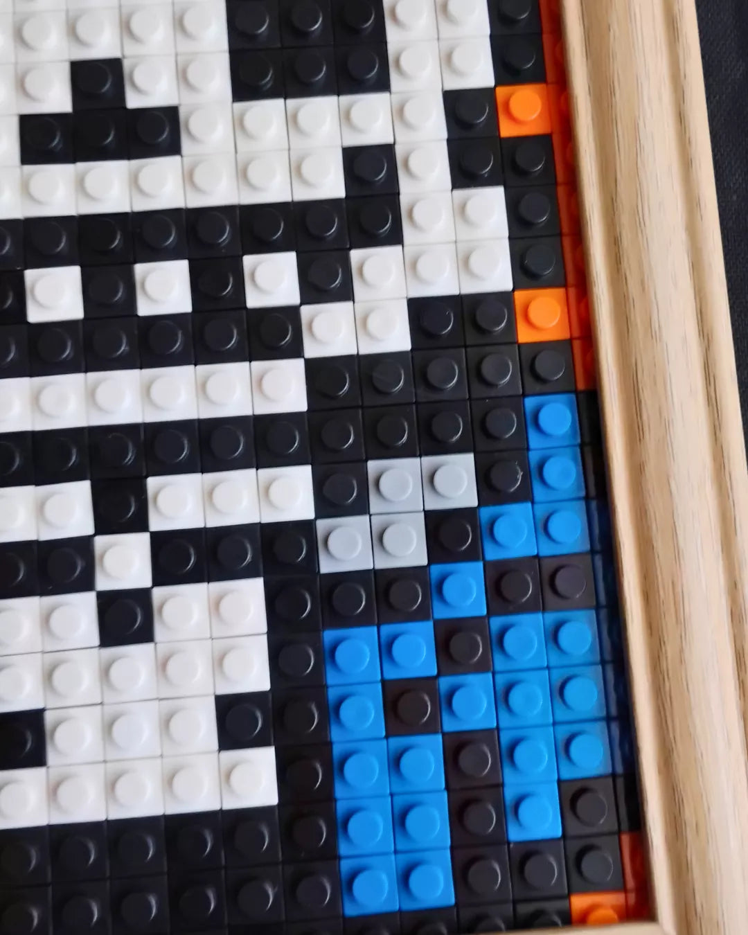 Diseño pixel art Sans Undertale 475 piezas ARMADO