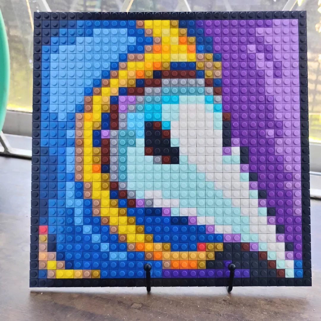 Diseño pixel art Sectario lunático - Terraria - 1024 piezas ARMADO