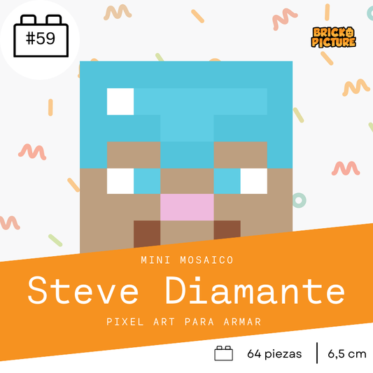 Colección Minecraft - 64 piezas - sticker o imanes