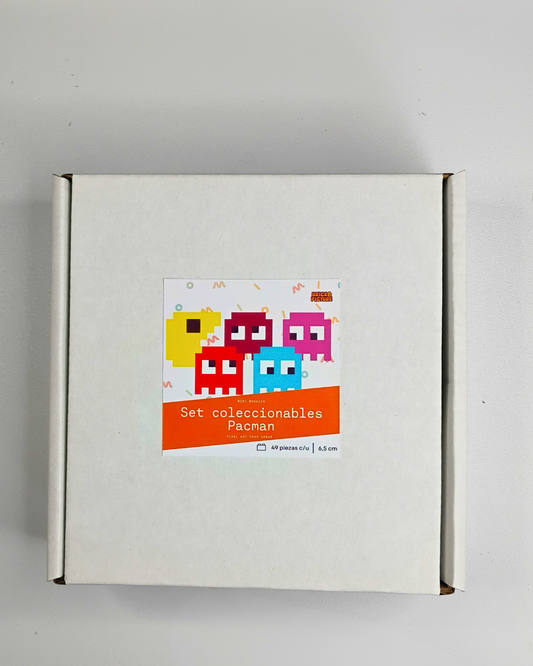 Colección Mini Mosaicos Pac-man - 49 piezas - sticker o imanes