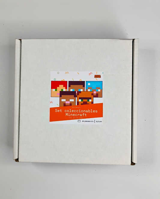Colección Mini Mosaicos Minecraft - 64 piezas - sticker o imanes