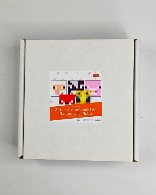 Colección Mini Mosaicos Minecraft Mobs - 64 piezas - sticker o imanes