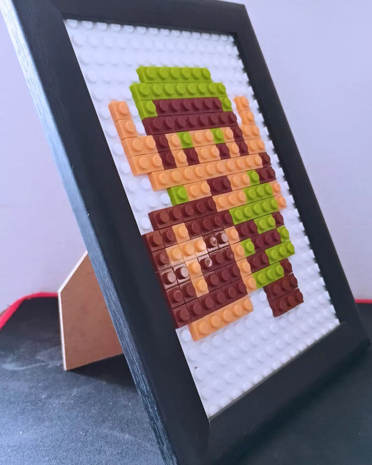 Cuadro Pixel Art Link – The Legend of Zelda