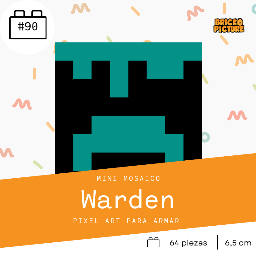 Colección Minecraft Enemigos - 64 piezas - sticker o imanes