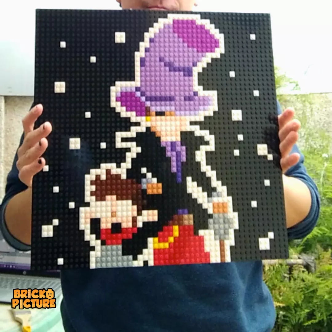 Cuadro Mosaico lego pixel art What Lies In The Multiverse