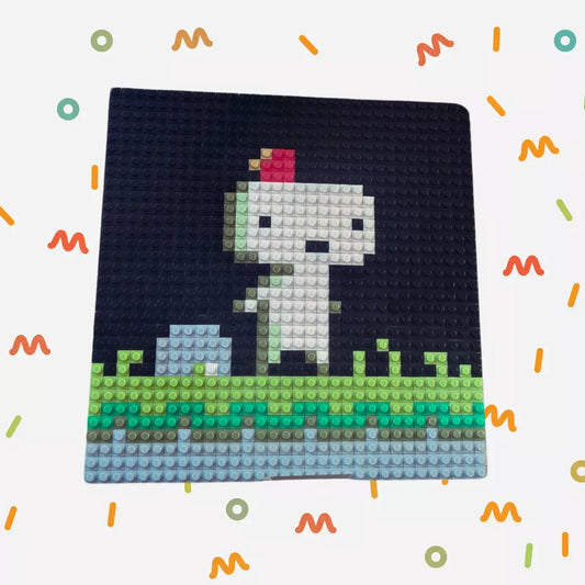 Diseño pixel art juego indie FEZ - 1024 piezas tipo lego