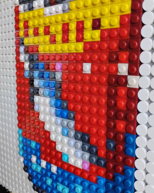 Cuadro Pixel Art - Jurel San José (1024 Piezas)