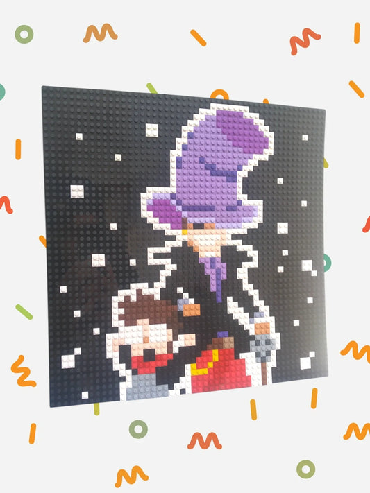 Cuadro Mosaico lego pixel art What Lies In The Multiverse
