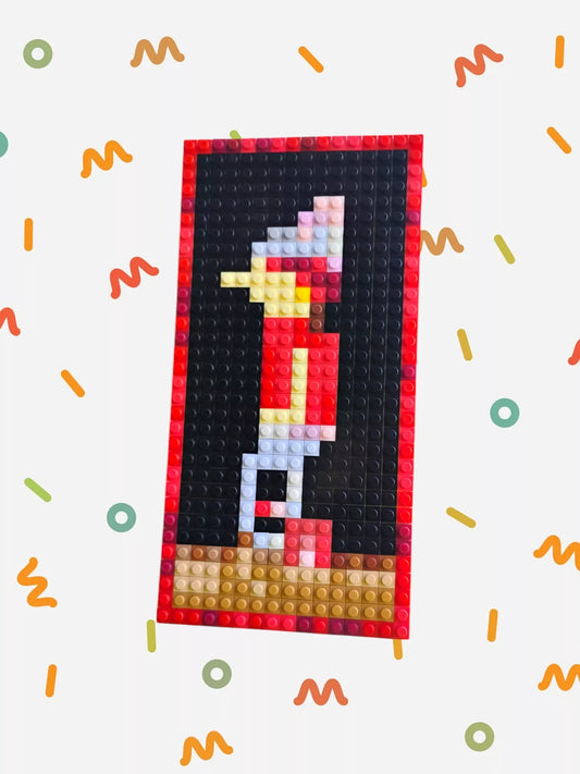 Cuadro Mosaico lego Pixel Art - Graham Minecraft