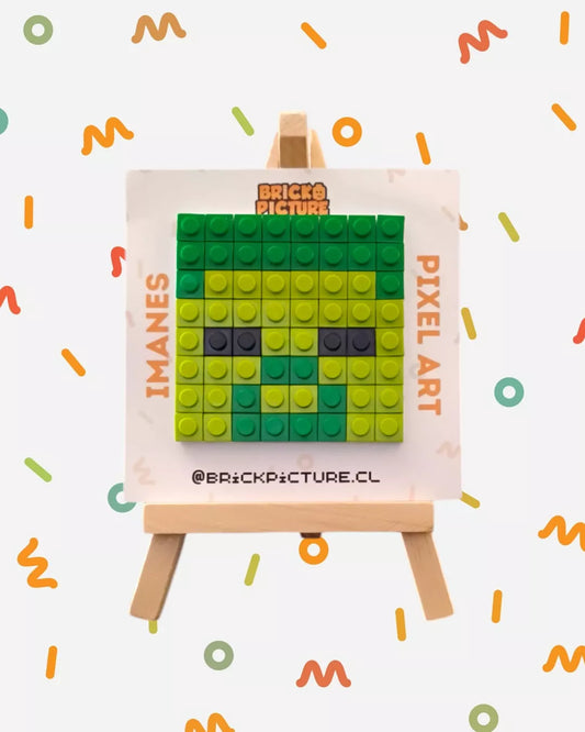 Colección de Imanes Pixel Art - Enemigos de Minecraft (Set de 5 Diseños)