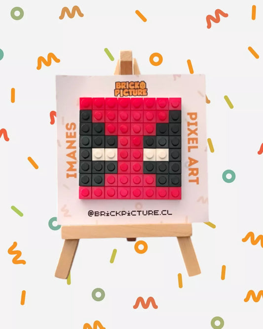 Imanes Pixel Art tipo Lego | Deadpool y Wolverine – Set de Superhéroes