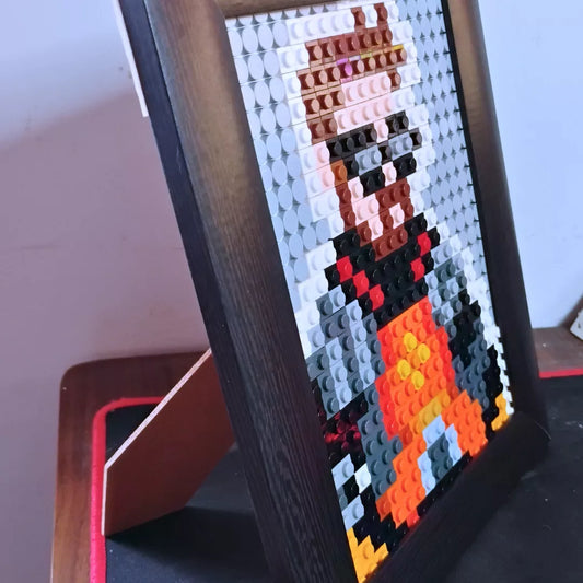 Cuadro Pixel Art Gordon Freeman | Half-Life | 475 piezas