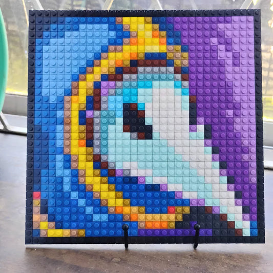 Diseño pixel art Sectario lunático - Terraria - 1024 piezas ARMADO